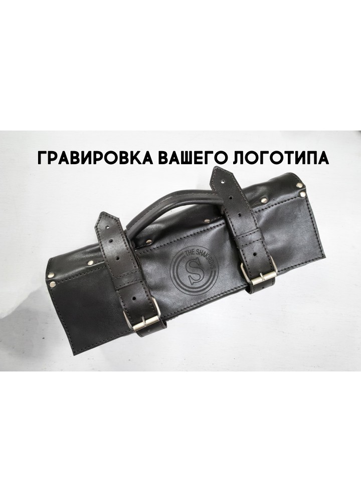 Скрутка для инструментов и стамесок из натуральной кожи большая